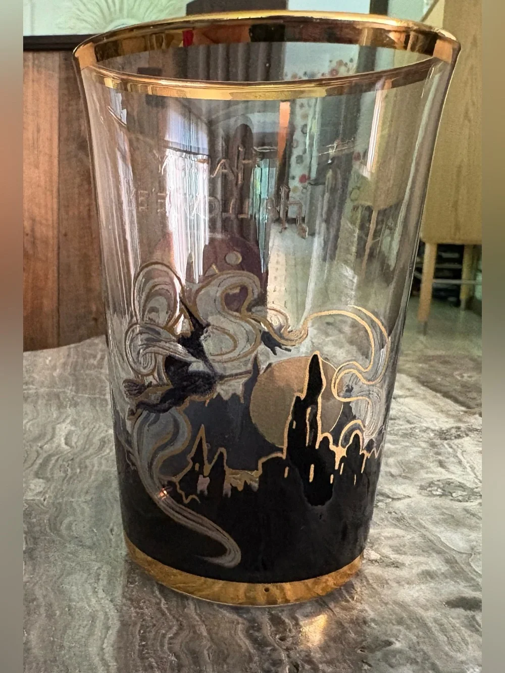 NWOT Williams Sonoma Vintage Halloween Tumblers, Set of 4